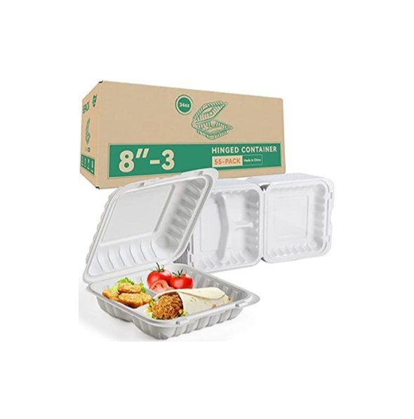 55-Pack Meal To Go Containers