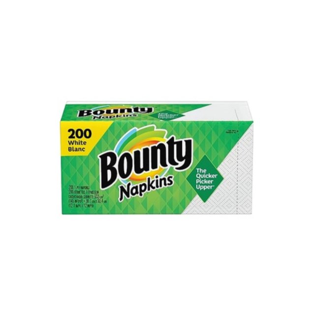 Bounty Paper Napkins, White, 200 Count simplexdeals