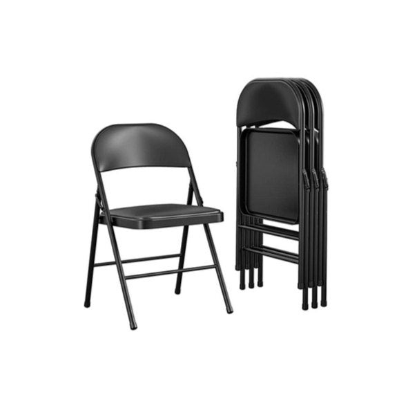 4 Pack COSCO Vinyl Folding Chair