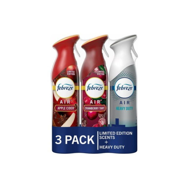 3 8.8 oz Cans of Febreze Air Fresheners