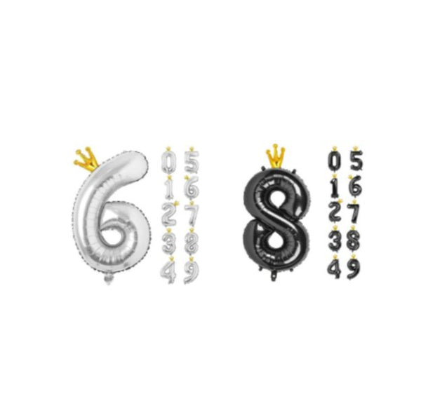 40 Inch Number Balloons