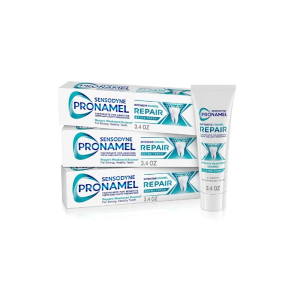 3 Tubes of Sensodyne Pronamel Intensive Enamel Repair Toothpaste