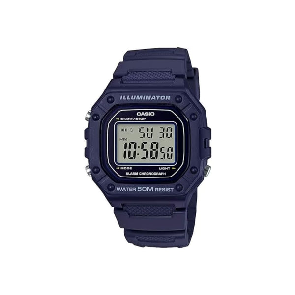 Casio Men’s Classic Digital Display Quartz Blue Watch