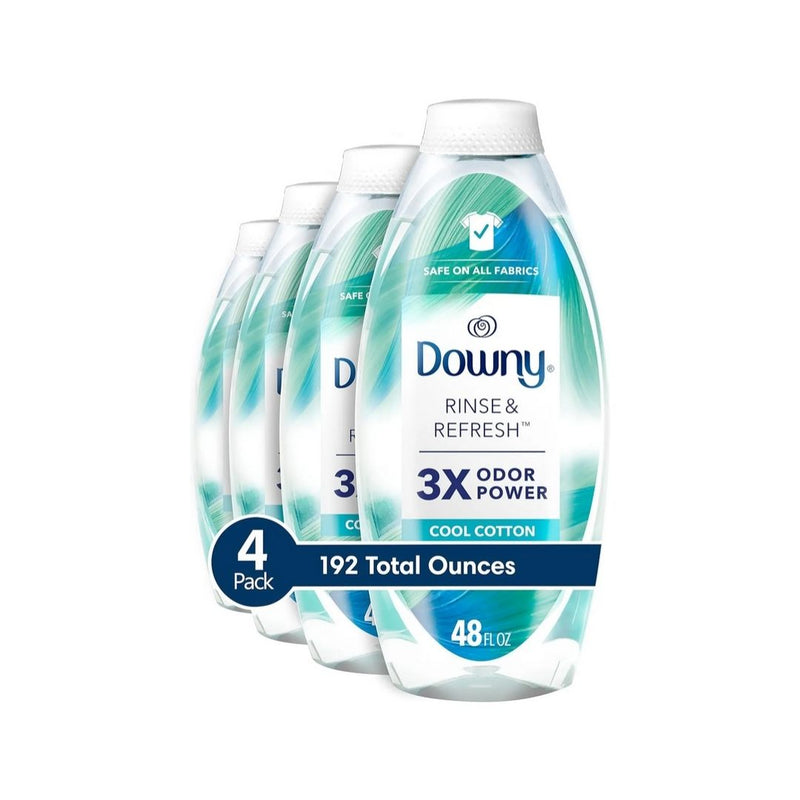 Pack of 4 Downy RINSE & REFRESH Laundry Odor Remover and Fabric Softener + Get a $35 Amazon Promotional Credit