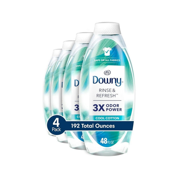 Pack of 4 Downy RINSE & REFRESH Laundry Odor Remover and Fabric Softener + Get a $35 Amazon Promotional Credit