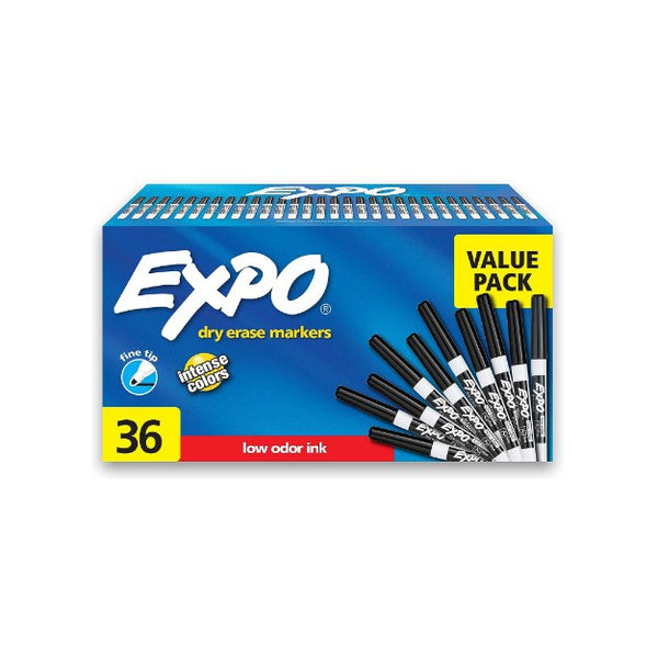 36-Count EXPO Low Odor Dry Erase Markers