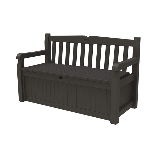 Keter Solana 70 Gallon Storage Bench Deck Box