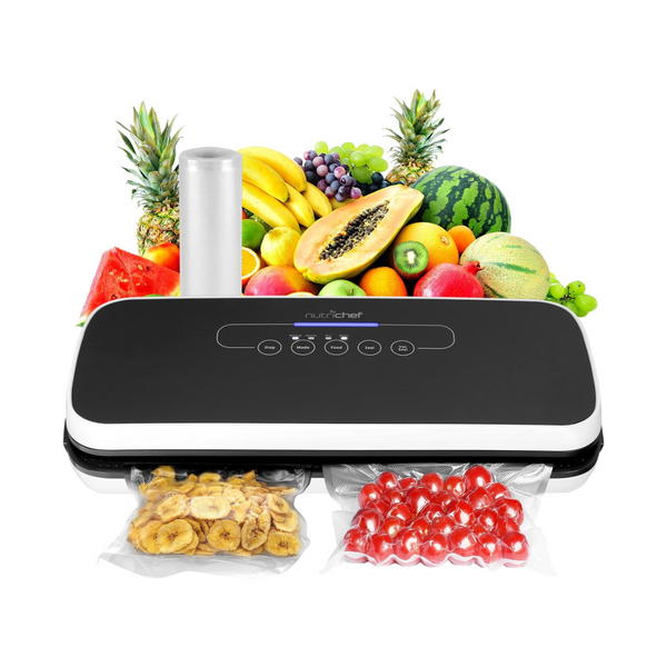 NutriChef Automatic Vacuum Air Sealing System with Starter Kit