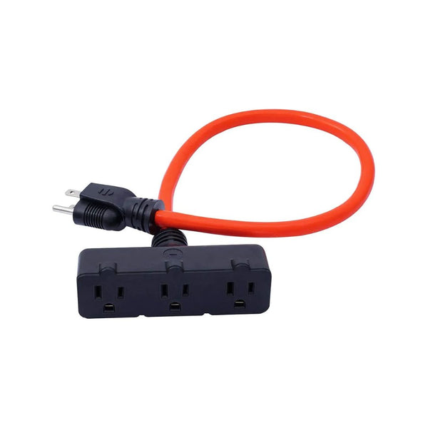 3-Outlet Power Extension Cord