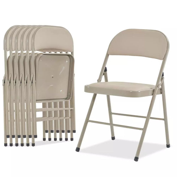 6-Pcs Metal Folding Chairs