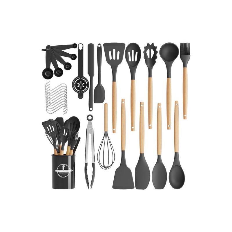 30 PCS Kitsure Silicone Kitchen Utensils Set