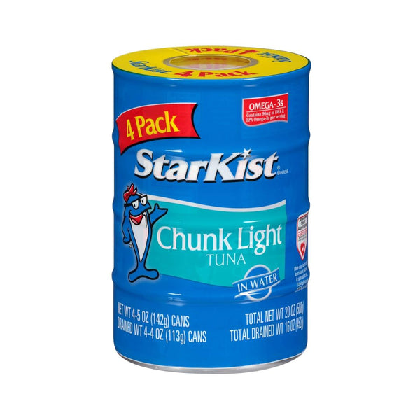 4 Pack StarKist Chunk Light Tuna in Water