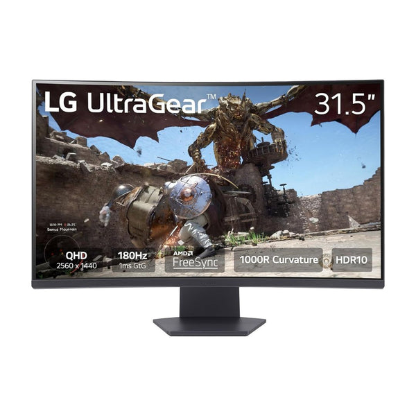 LG Ultragear 32" QHD Curved Gaming Monitor