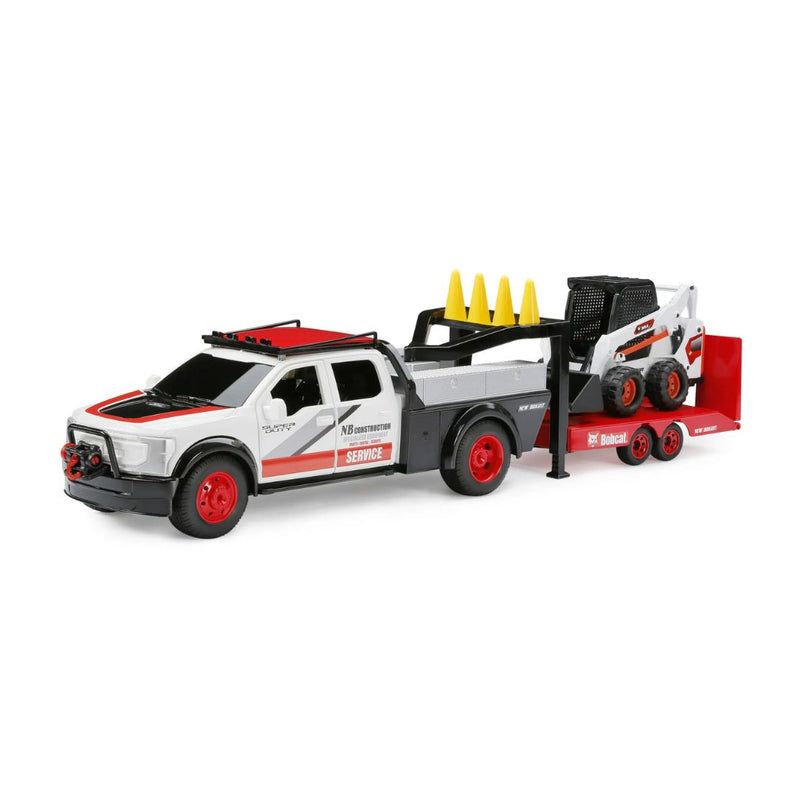 30-Piece New Bright Freewheeling Ford Super Duty Truck & Vehicle Playset