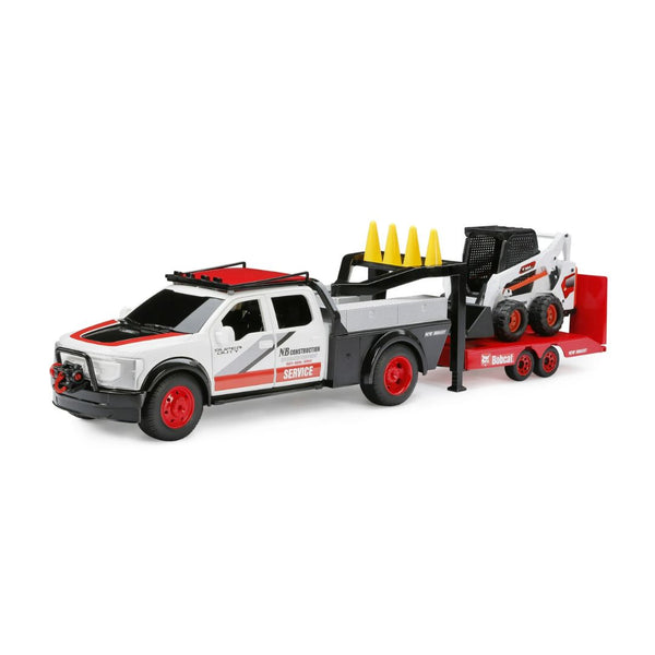 30-Piece New Bright Freewheeling Ford Super Duty Truck & Vehicle Playset