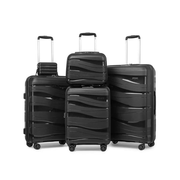 5-Piece Melalenia Hard Shell Expandable Luggage Set With Spinner Wheels (Various)