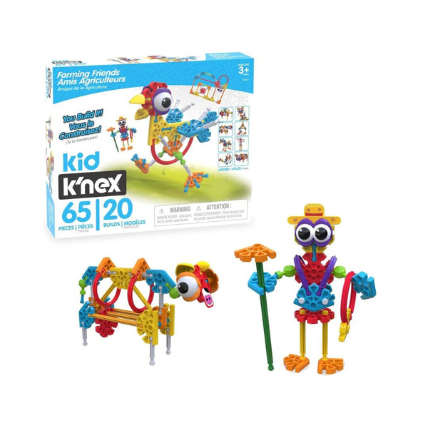 65pcs K'NEX Kid Farmin' Friends Building Set