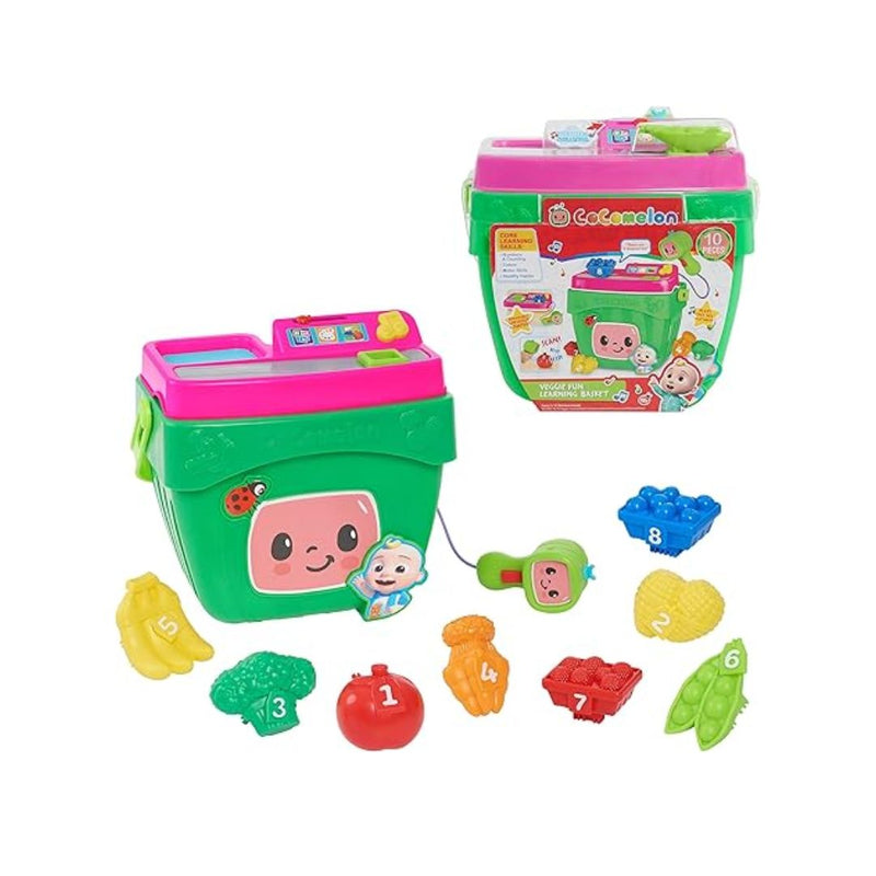 CCoComelon Veggie Fun Learning Basket