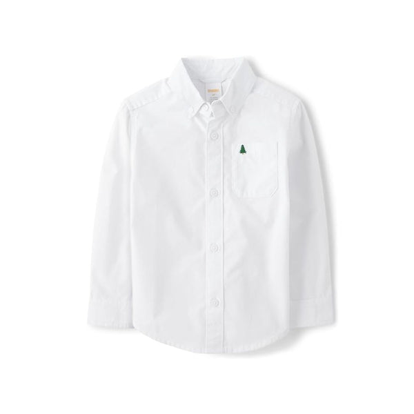 Gymboree Boys' and Toddler Long Sleeve Button Up Dress Shirts
