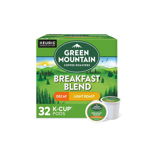 64 Green Mountain Coffee Roasters Decaf Breakfast Blend