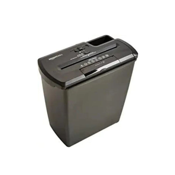 Amazon Basics 8-Sheet Strip-Cut Paper, CD, and Credit Card Shredder
