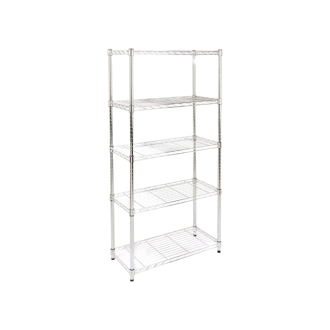 5Shelf Adjustable, Heavy Duty Storage Shelving Unit (350 lbs loading