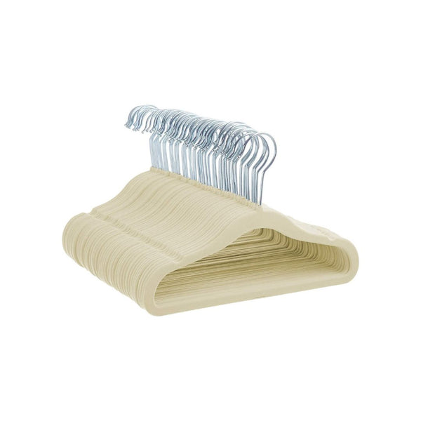 50-pack Kids Velvet, Non-Slip Clothes Hangers