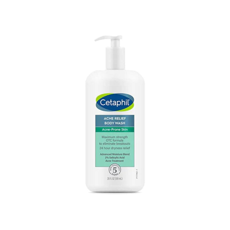 3 Bottles of Cetaphil NEW Acne Relief Body Wash