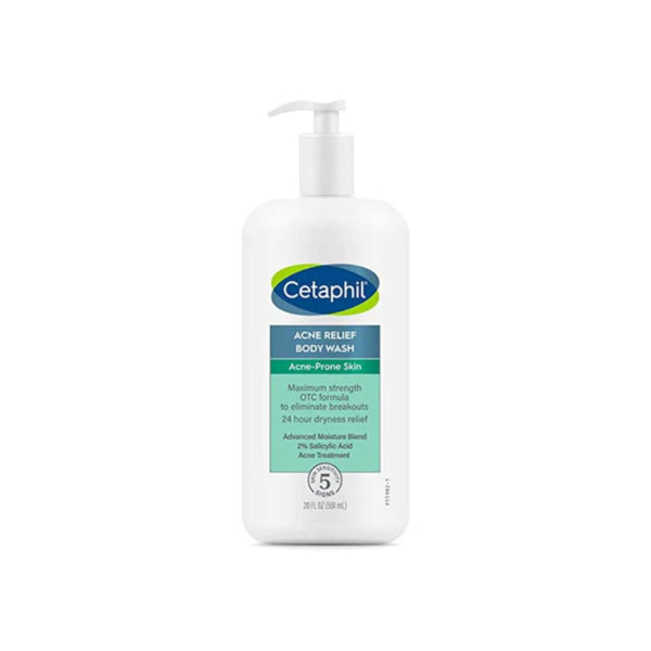 3 Bottles of Cetaphil NEW Acne Relief Body Wash