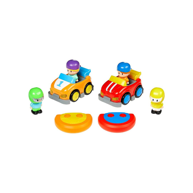 2-Pack Cartoon Race Car Toys