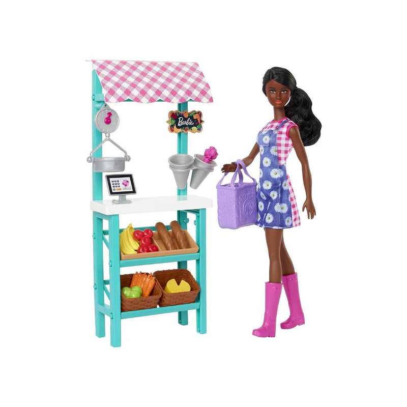 Barbie Careers Doll & Playset, Farmers Market Theme