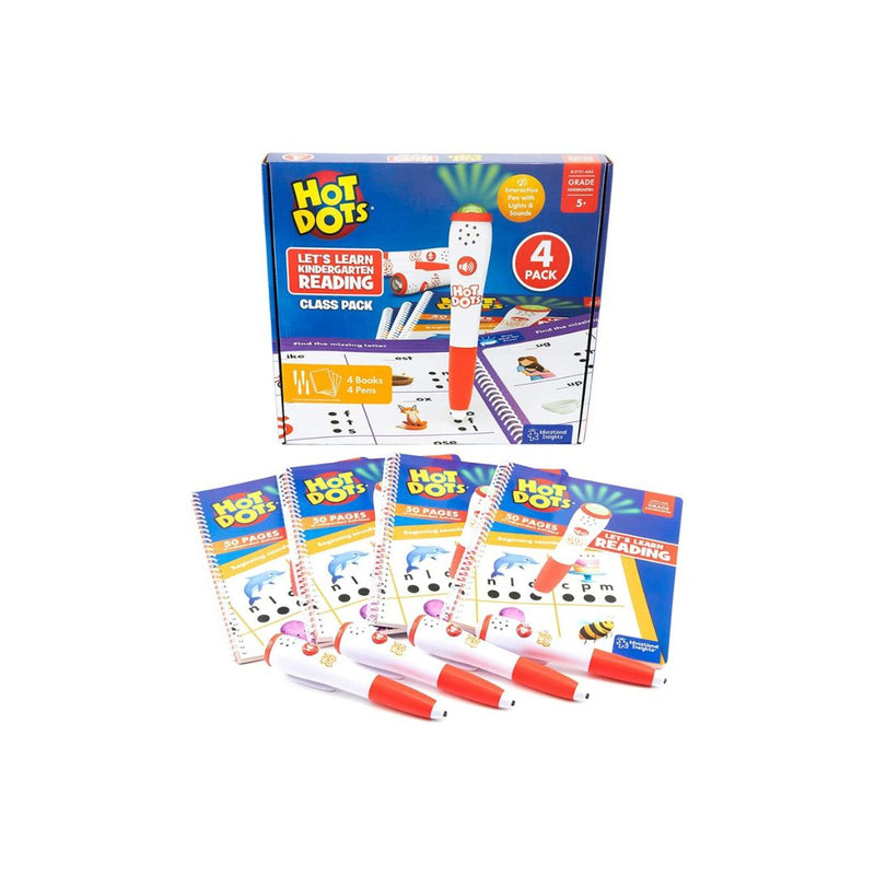 4 Pack Educational Insights Hot Dots Let’s Learn