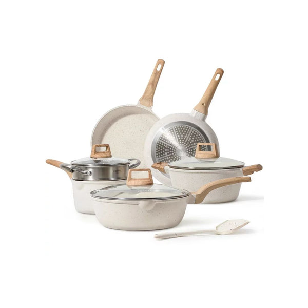 Carote Pots and Pans Set Nonstick, 10 Pcs