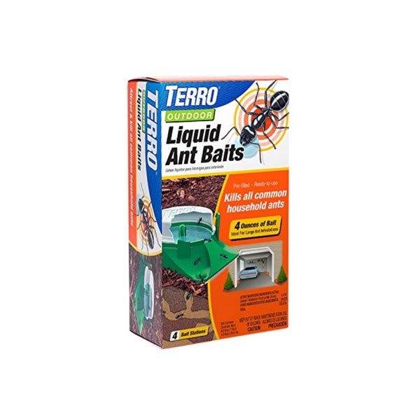 4 TERRO Outdoor Liquid Ant Baits