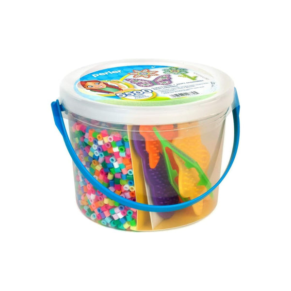 Perler Sunny Days Bright Color Fuse Bead Bucket (5,500 pcs)