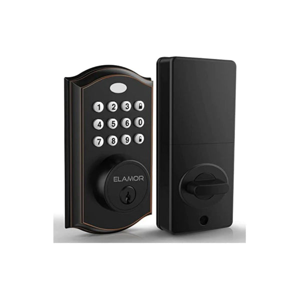 Keyless Entry Door Lock - Electronic Deadbolt Lock with Keypads