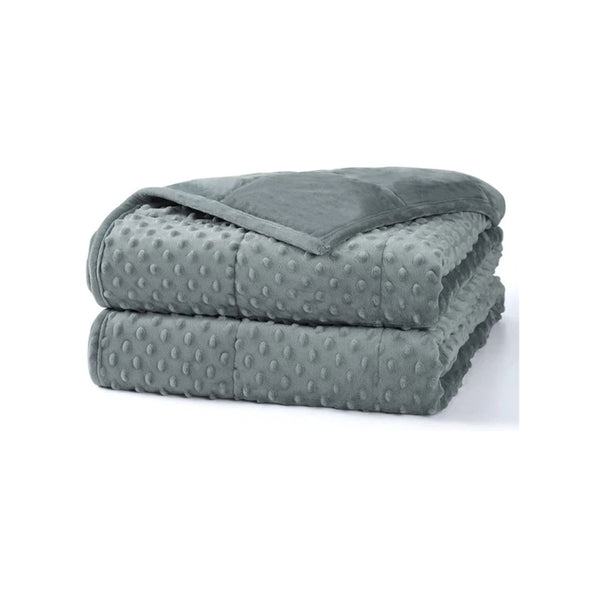 60''x90'' Weighted Sherpa and Soft Fleece Heavy Blanket