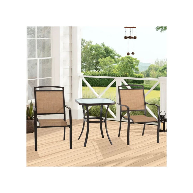 Mainstays Sand Dune 3-Piece Outdoor Bistro Set