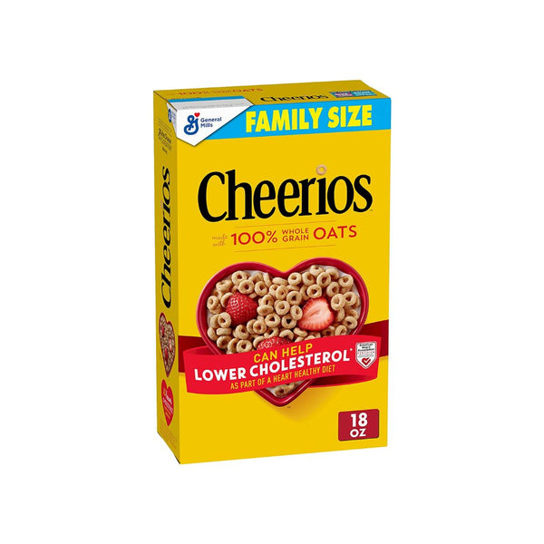 Family Size Box Of Cheerios Heart Healthy Cereal