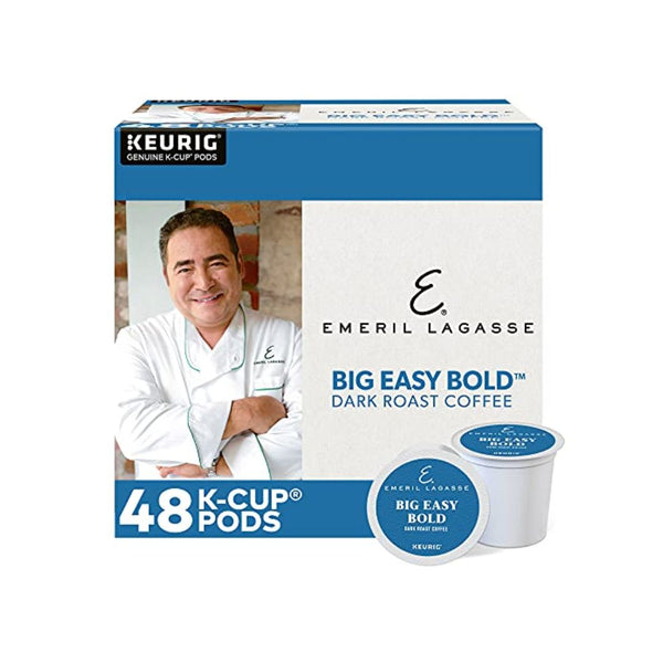 48 Pack Of Emeril Big Easy Bold Single-Serve Dark Roast K-Cups