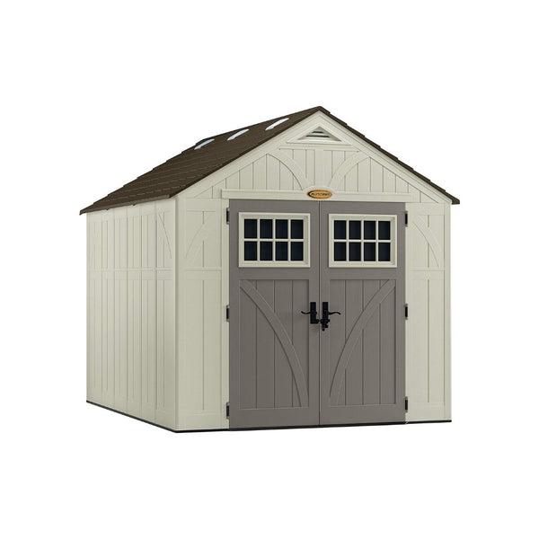 Suncast 8′ x 10′ Heavy-Duty Resin Tremont Storage Shed