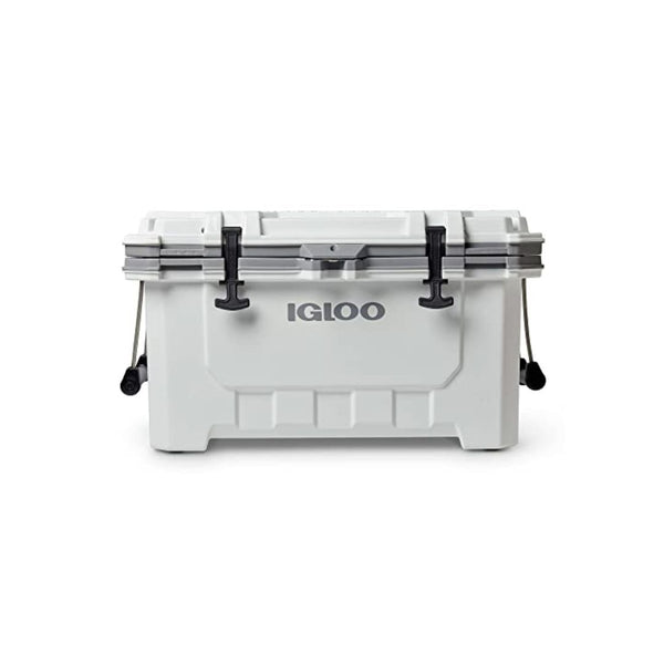 Igloo White IMX 70 Quart Lockable Insulated Ice Chest Injection Molded Cooler