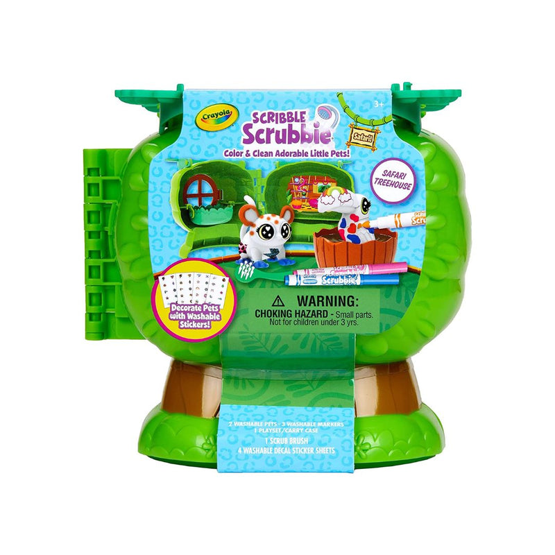 Crayola Scribble Scrubbie Pets Safari Treehouse