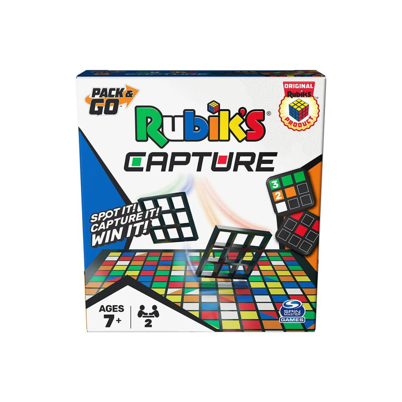 Rubik’s Capture, Pack & Go Travel-Sized Two-Player Puzzle Board Game