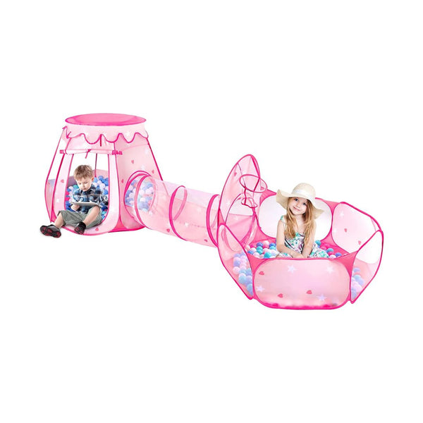 3 Pieces Kids Play Tent with Ball Pit
