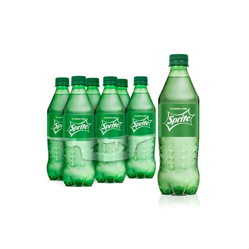 6 Pack Of 16.9oz Sprite Bottles