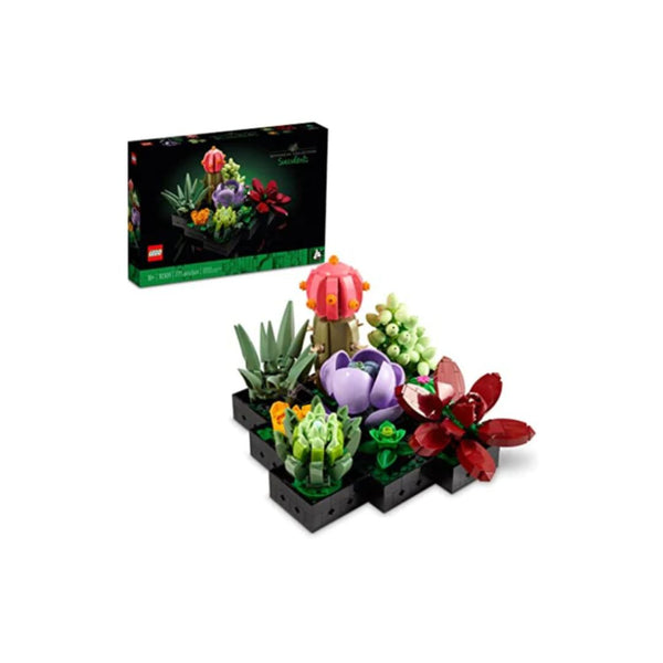 771-Piece LEGO Succulents Botanical Collection Plant Building Kit