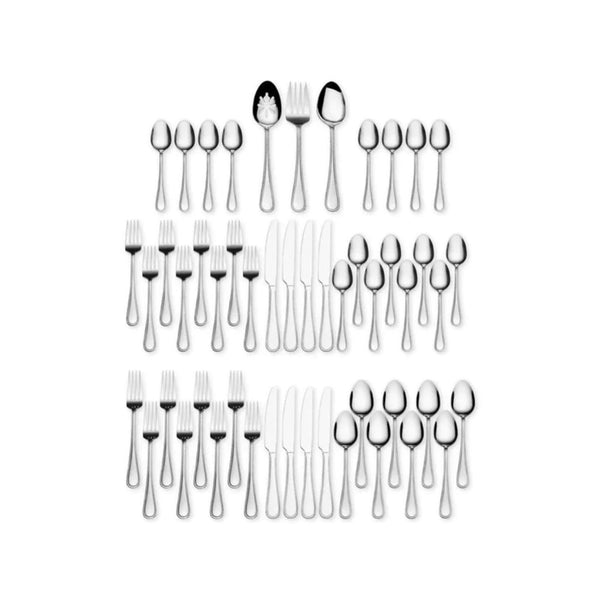 51 And 67 Piece Stainless Steel Flatware Sets On Sale