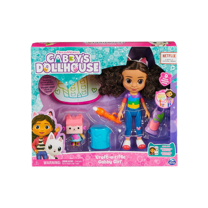 Gabby’s Dollhouse, Gabby Deluxe Craft Dolls and Accessories