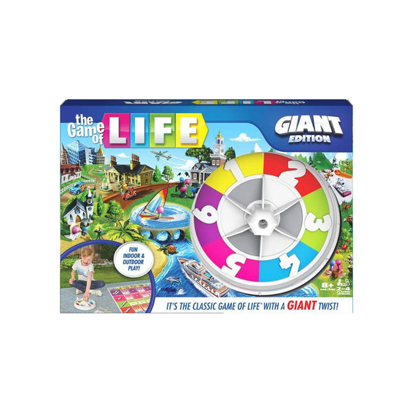 Spin Master The Game of Life Giant Edition Family Board Game with a Twist